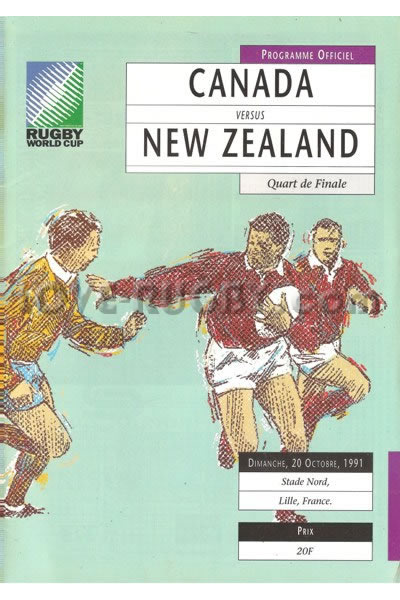 Canada New Zealand 1991 memorabilia